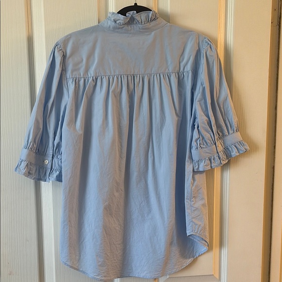Ann Taylor Light Blue Blouse - Picture 3 of 3
